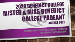 2020 Benedict College Mr. and Miss BC Pageant 2