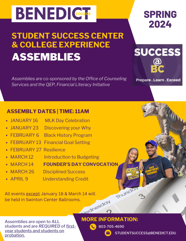 SSC Spring Assemblies and Workshops 2