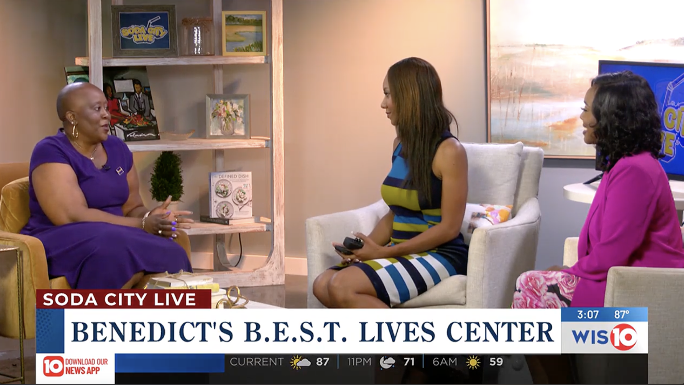 Dr. Vanessa Harris Interviews with Soda City Live